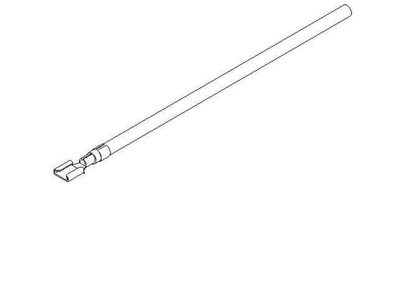 Tabula Wire 6mm blue l480mm