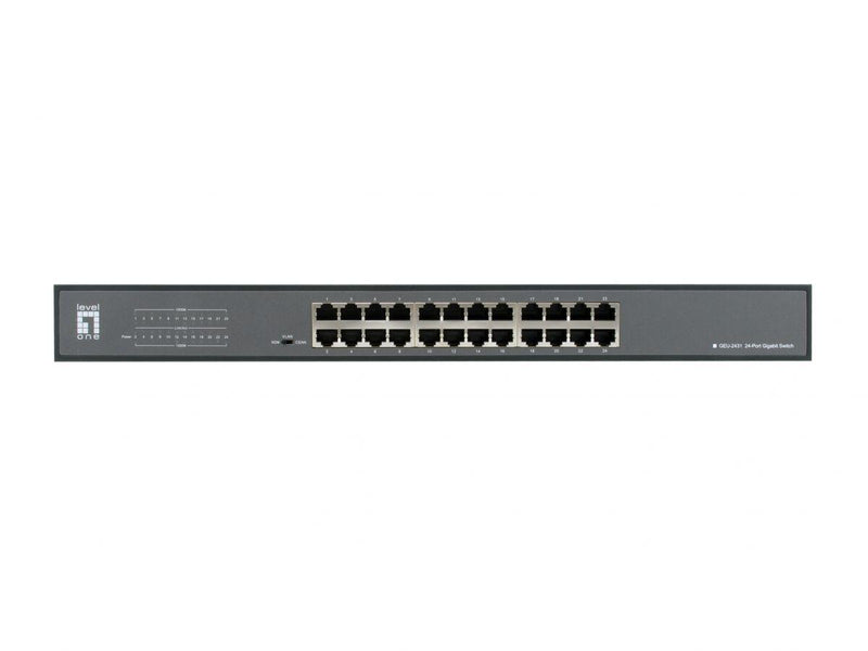 LevelOne Switch 24 Gigabit-Ports unmanaged (GEU-2431)
