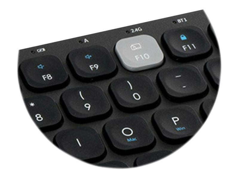 Kensington Multi-Device Dual Wireless Compact Keyboard - Tastaturen - Schwarz