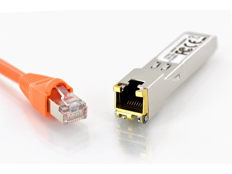 DIGITUS DN-81210 SFP+ 10G Copper Transceiver up to 100m 10G 5G 2.5G 1G RJ45 Base-T