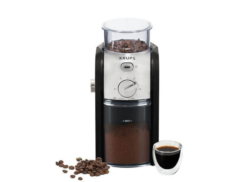 Krups GVX2.42 Kaffeemühle - Schwarz/Chrom