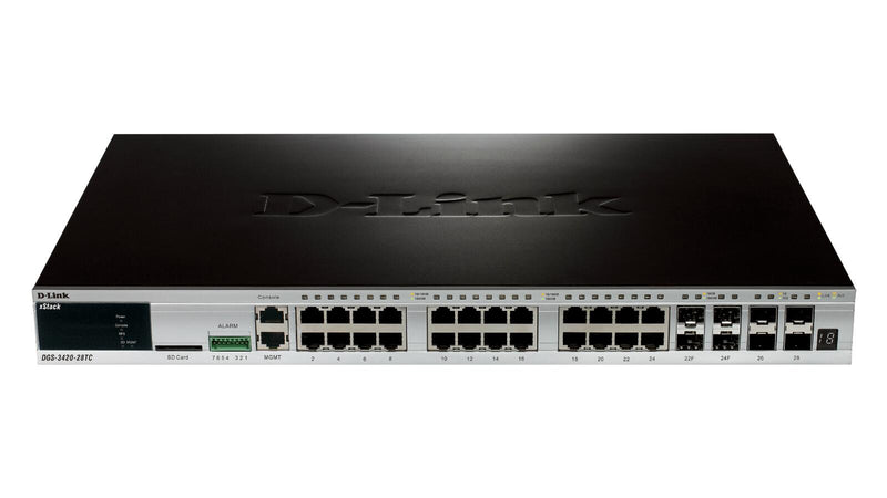 D-Link DGS-3420-52T 48-Port Gigabit 4-Port SFP+ Switch