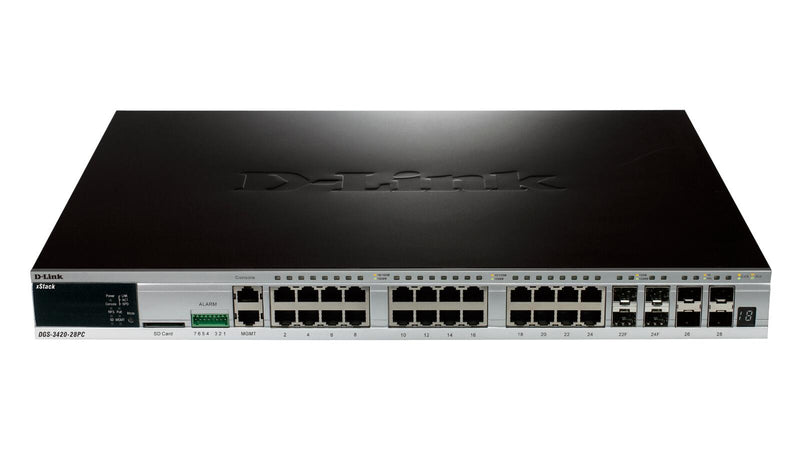D-Link DGS-3420-52T 48-Port Gigabit 4-Port SFP+ Switch