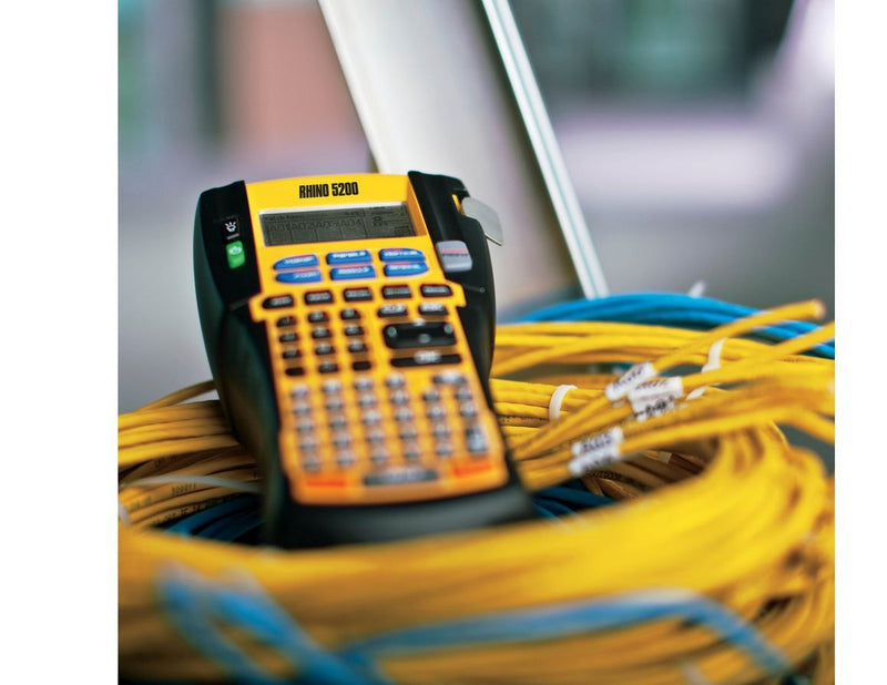DYMO Rhino 5200 Tragbares Industrielles Beschriftungsgerät mit Tragetasche