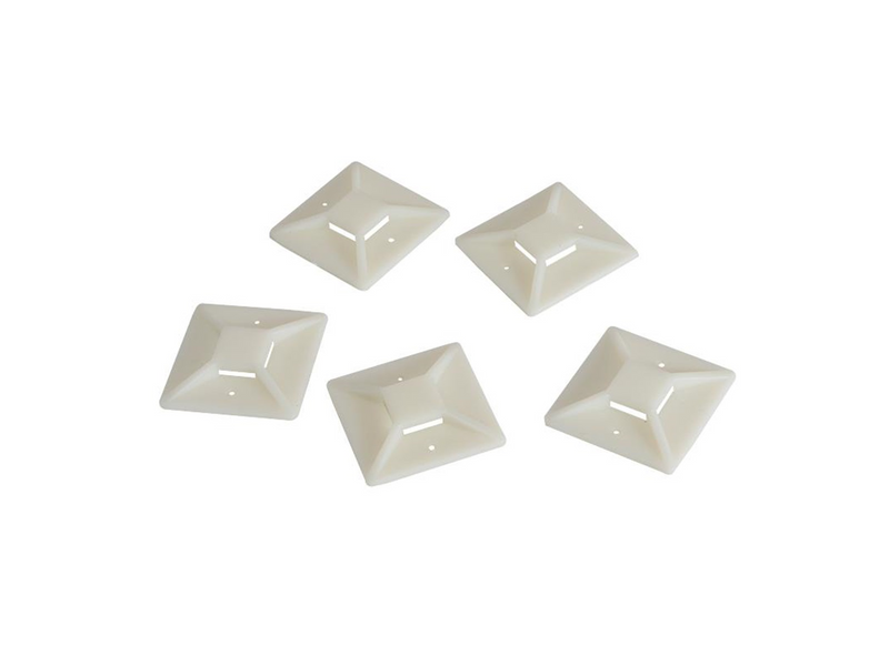 LogiLink Cable Tie Mounts 40 x 40 mm (100-Pack)