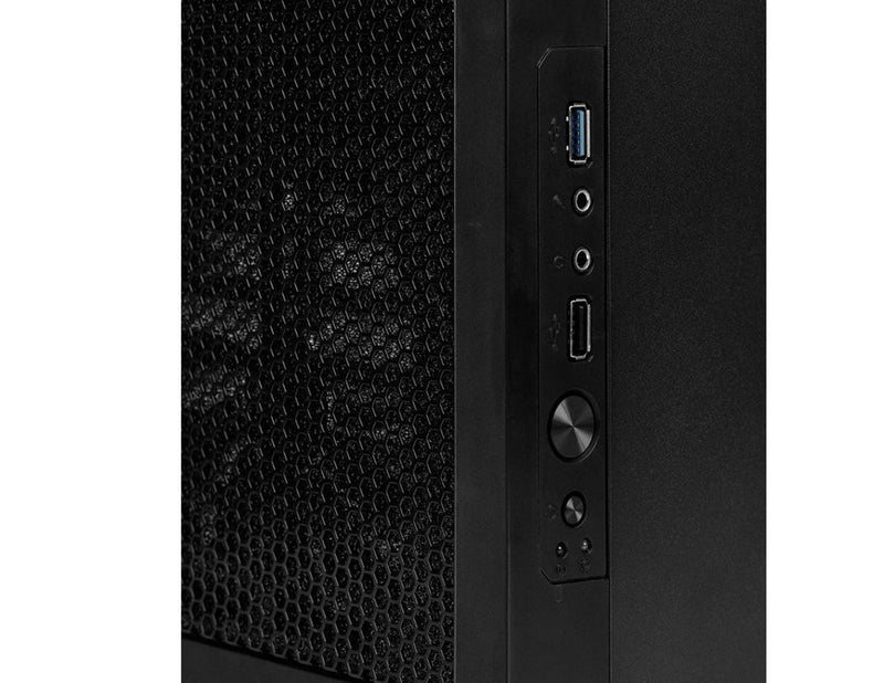 Fractal Design Core 1000 USB 3.0 - Gehäuse - Minitower - Schwarz