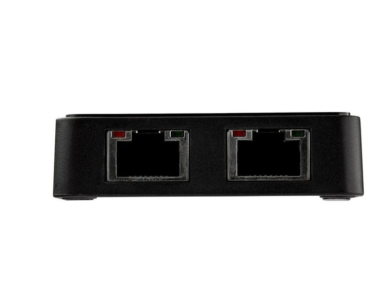 StarTech.com USB32000SPT USB 3.0 to Dual Port Gigabit Ethernet Adapter w/ USB Port 10/100/1000 Mbps USB Gigabit LAN Network NIC Adapter