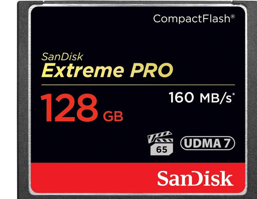 SANDISK Extreme Pro CF - 160MB/s - 128GB