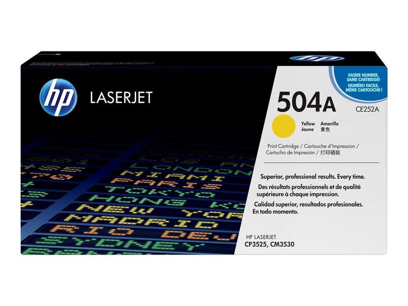 HP 504A / CE252A Yellow Toner - Tonerpatrone Gelb