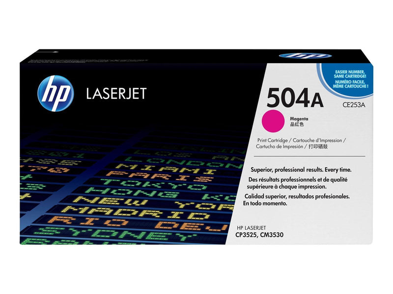 HP 504A / CE253A - Magenta Laser Toner - Tonerpatrone Magenta
