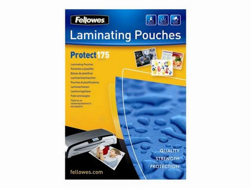 Fellowes A4 glänzende Laminierfolie 175 Mikron - 100er Pack