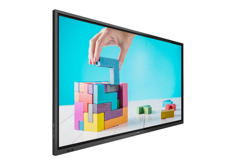 Philips 65BDL3052E Signage Touch Display 163.9 cm 65 Zoll + Neomounts FL50-525BL1 Rollwagen