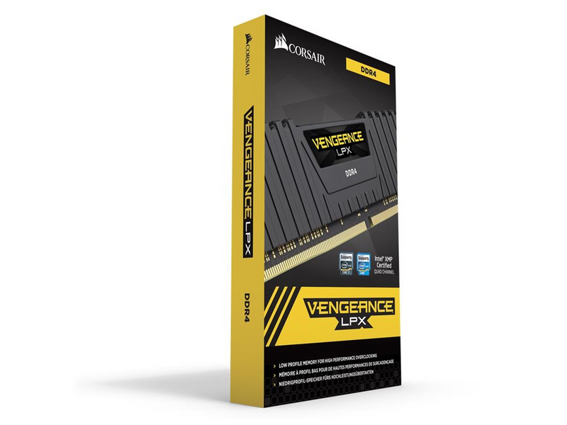 Corsair Vengeance LPX DDR4-2666 - 16GB - CL16 - Quad Channel (4 pcs) - Intel XMP - Schwarz