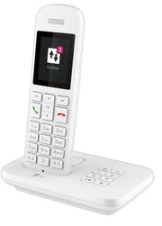 Telekom Sinus A12 Festnetz-Telefon mit Basis und AB Weiss