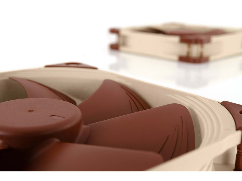 Noctua NF-A14 PWM - Gehäuselüfter - 140mm - Braun - 19 dBA