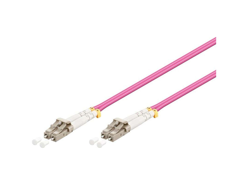 Pro Fiber Optical LC - LC OM4 - 1m - Lila - 1 meter