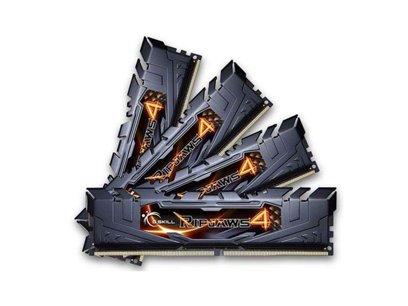 G.Skill Ripjaws 4 DDR4-2133 - 16GB - CL15 - Quad Channel (4 pcs) - Intel XMP - Schwarz