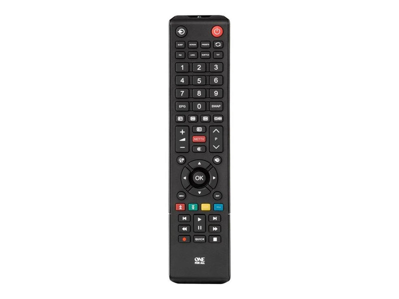 ONEFORALL UNIVERSAL FJERNBETJENING TIL TOSHIBA TV - FORPROGR