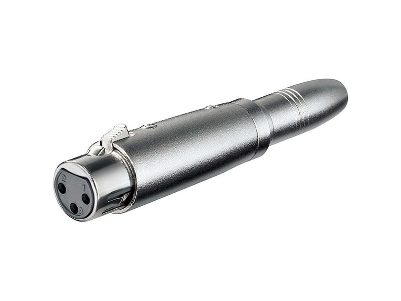 Pro XLR Adapter 3pin XLR F - Jack Mono F