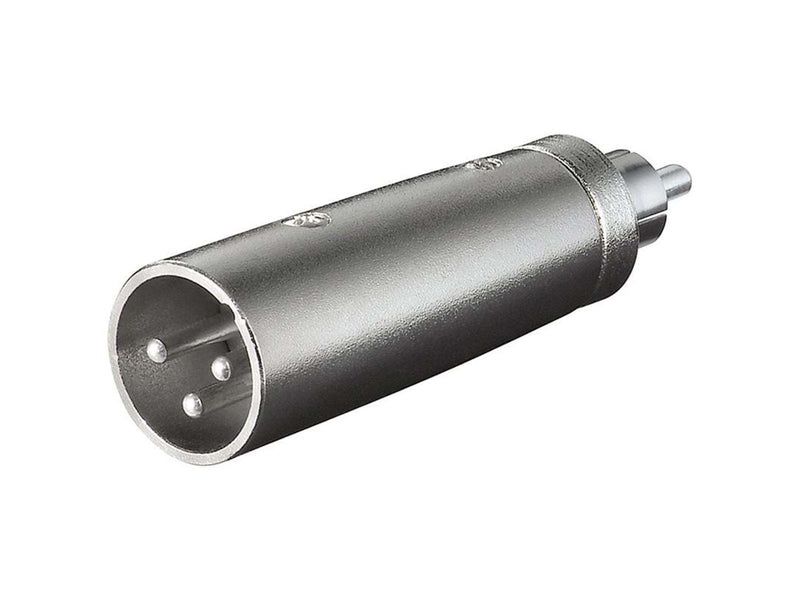 Pro XLR Adapter 3pin XLR M - RCA M