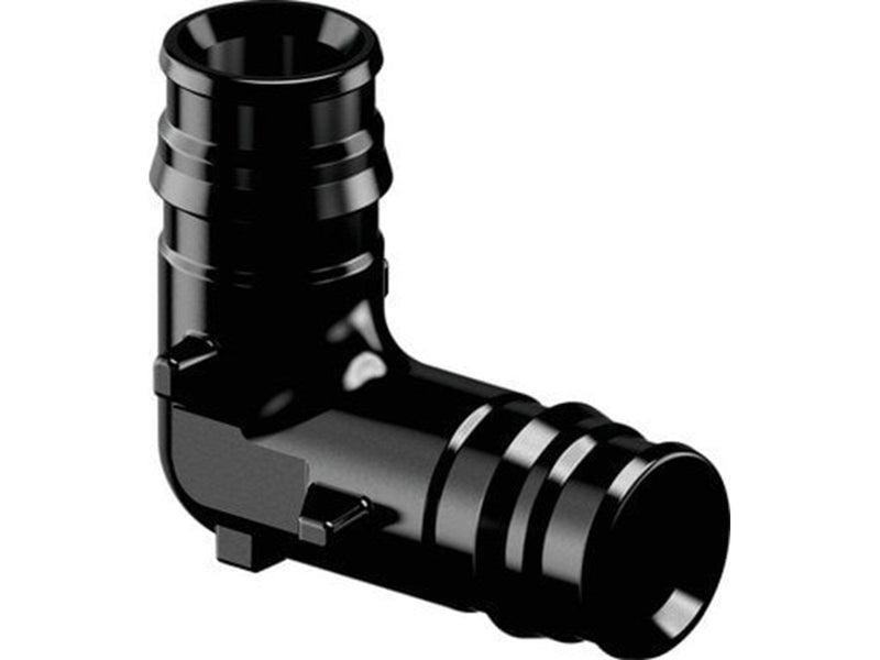Uponor q&e elbow 90° ppsu black 16 mm