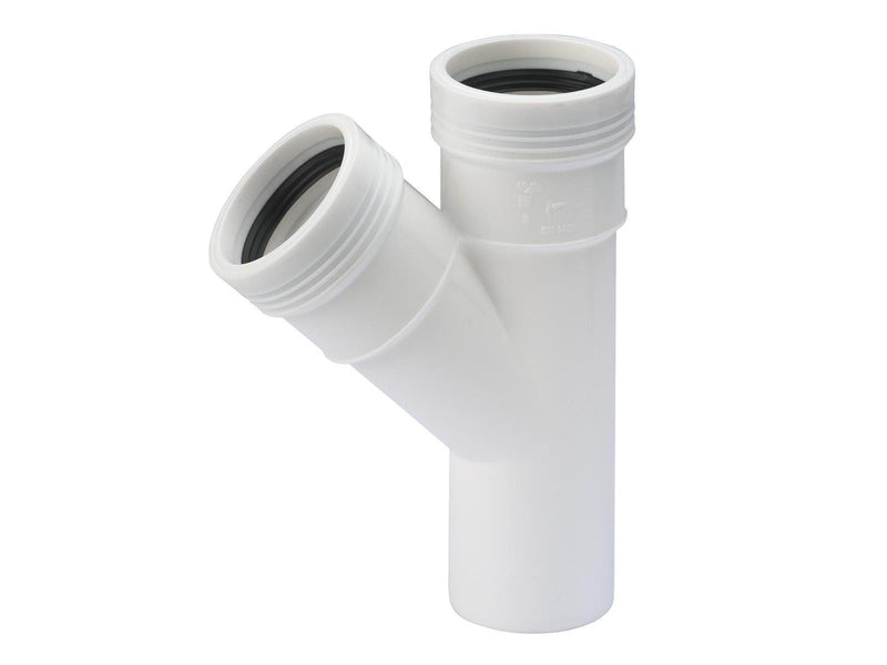 Wavin Wafix pp branch 45° ø32 x ø32 mm white