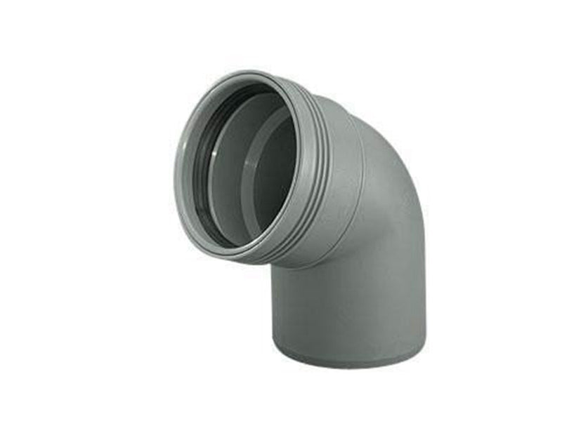 Wavin Wafix pp bend 67° x 50 mm grey