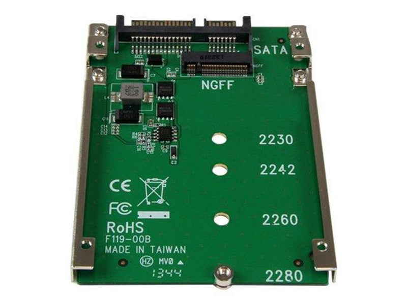 StarTech.com M.2 NGFF SSD zu 2.5in SATA Adapter Konverter
