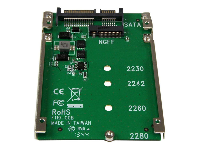 StarTech.com M.2 NGFF SSD zu 2.5in SATA Adapter Konverter