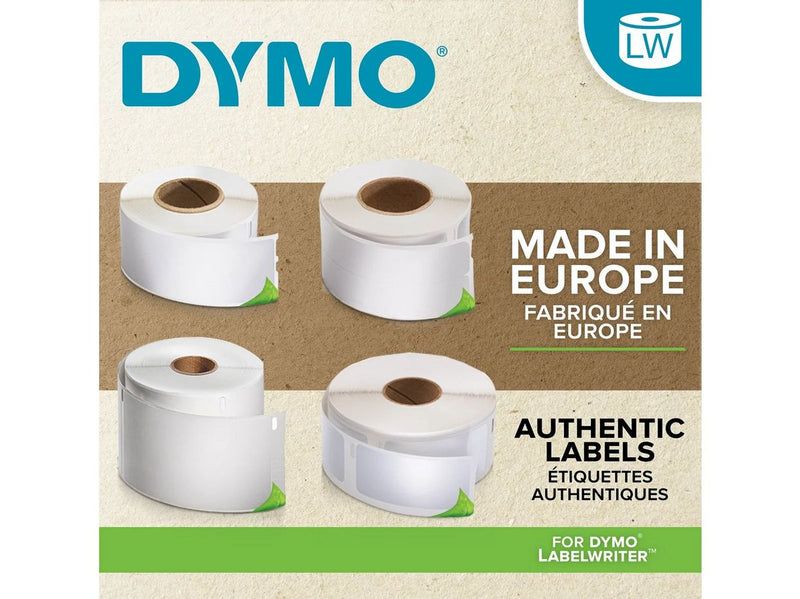DYMO LabelWriter Mehrzwecketiketten | 57 mm x 32 mm | Rolle mit 1.000 leicht ablösbaren Etiketten | selbstklebend