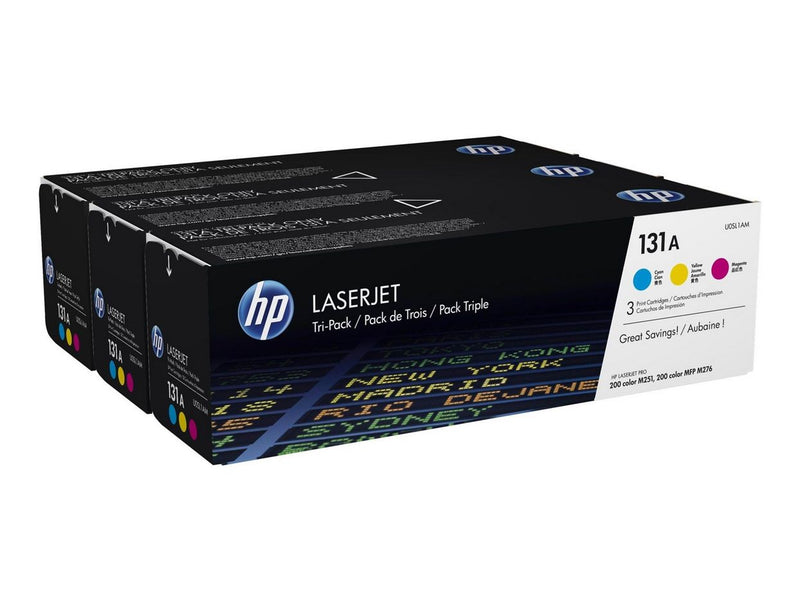 HP 131A / U0SL1AM 3-Pack - Tonerpatrone Multicolor