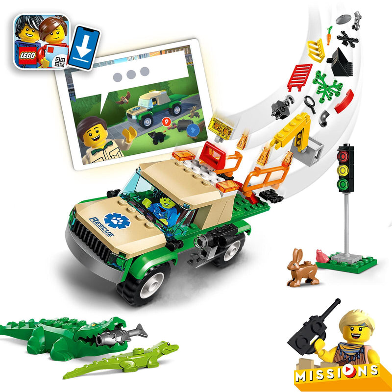 LEGO® City Tierrettungsmissionen 60353