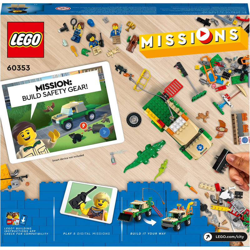 LEGO® City Tierrettungsmissionen 60353