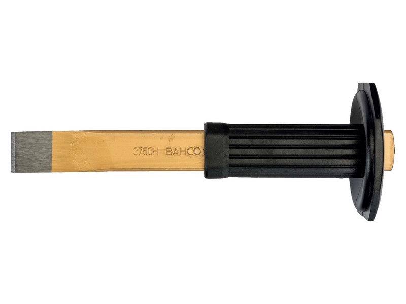 BAHCO chisel with safety impact head 240x26x7mm