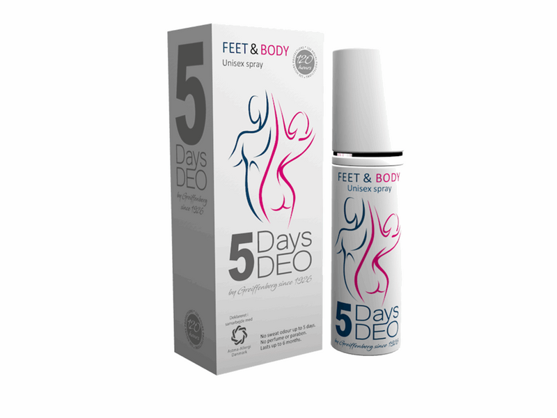 5days deo - Feet and body