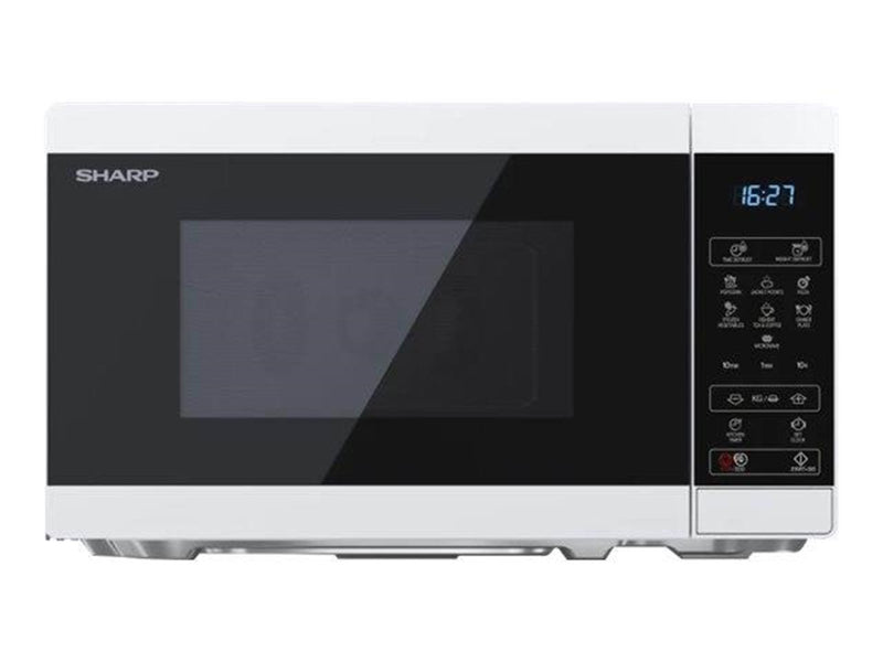 Sharp YC-MS02E-W - microwave oven - freestanding - white