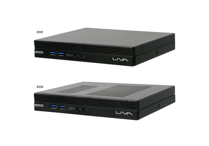 ECS Elitegroup Mini Barebone PC LIVA ONE H410 Intel Comet Lake CPUs 65W (95-670-MU3039)