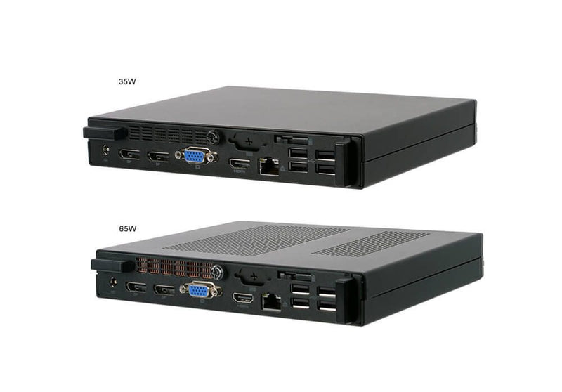 ECS Elitegroup Mini Barebone PC LIVA ONE H410 Intel Comet Lake CPUs 65W (95-670-MU3039)