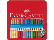 Faber-Castell Buntstift Jumbo Grip 16er Metalletui