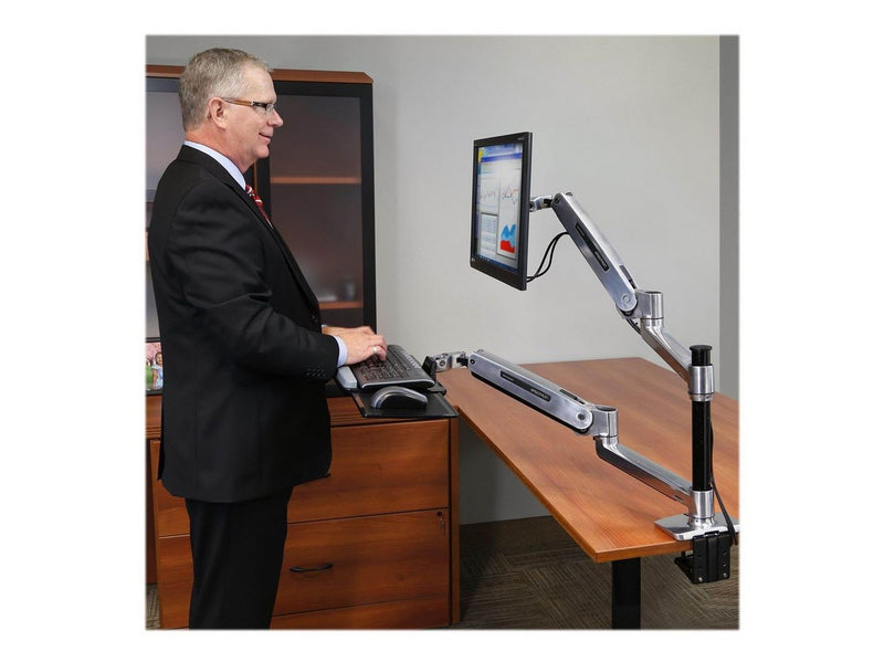 Ergotron WorkFit-LX Sit-Stand Tisch Ständer System