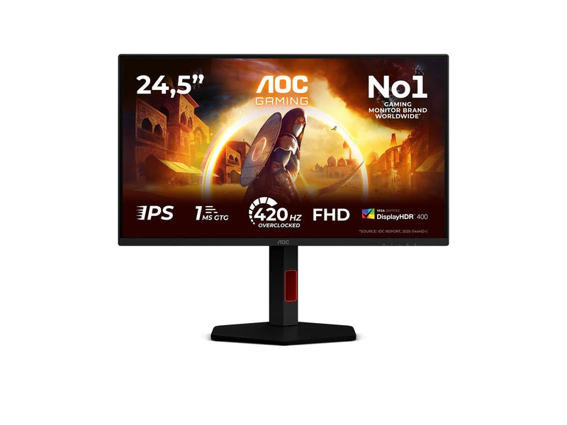 24,5" AOC G4 25G4KUR - 1920x1080 (FHD) - 420Hz - IPS