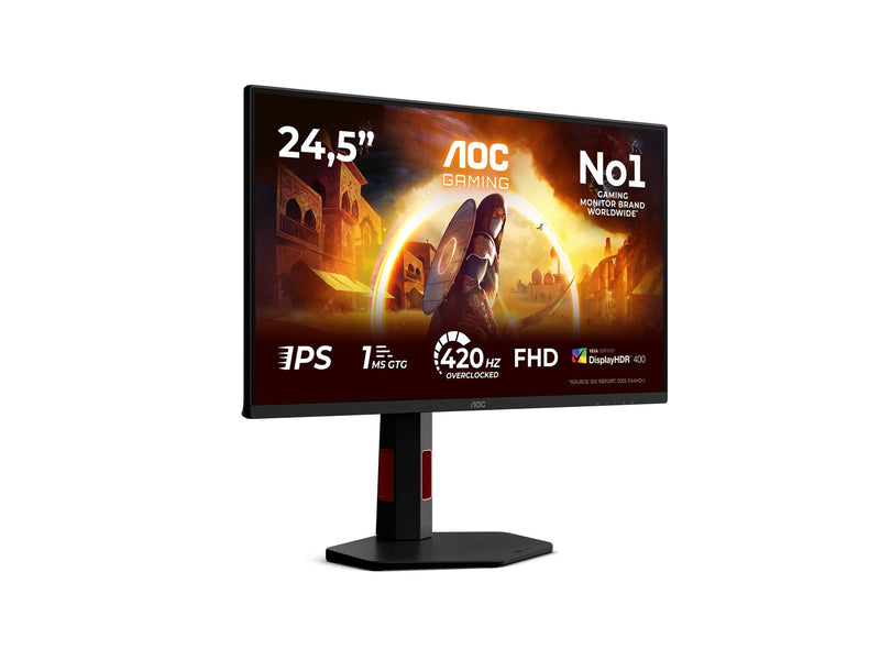 24,5" AOC G4 25G4KUR - 1920x1080 (FHD) - 420Hz - IPS