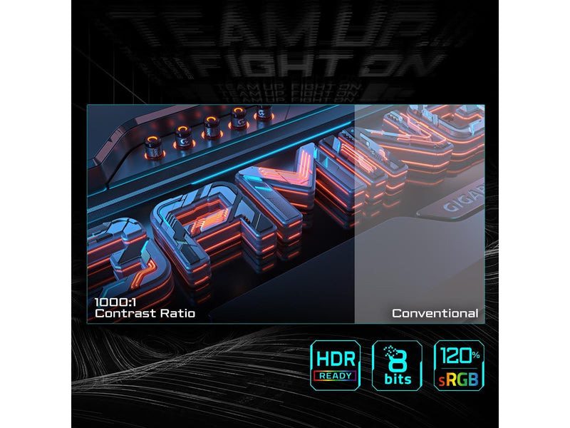 24,5" GIGABYTE GS25F2 - 1920x1080 (FHD) - 200Hz - IPS