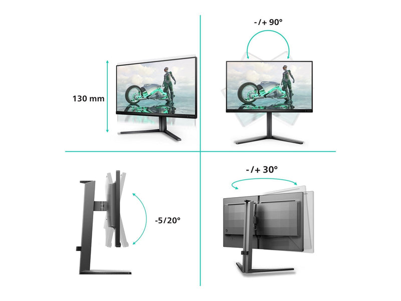 24,5" Philips Evnia 3000 25M2N3200U - 1920x1080 (FHD) - 310Hz - IPS