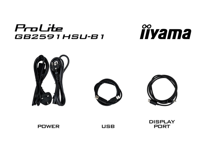 24,5" iiyama G-Master GB2591HSU - 1920x1080 (FHD) - 320Hz - IPS