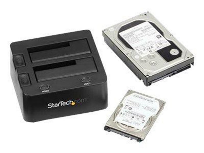 StarTech.com USB 3.0 Dual SSD/HDD Dock w/ UASP für 2.5/3.5in