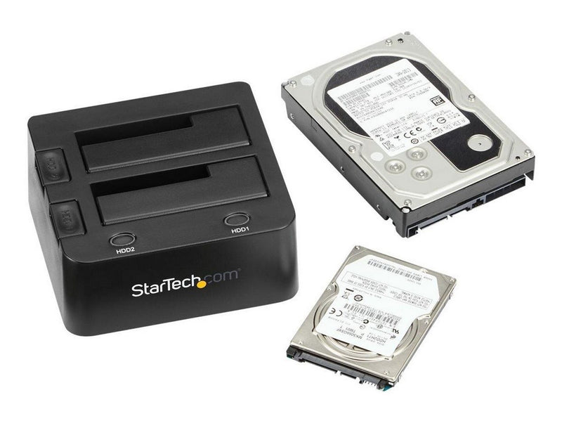 StarTech.com USB 3.0 Dual SSD/HDD Dock w/ UASP für 2.5/3.5in