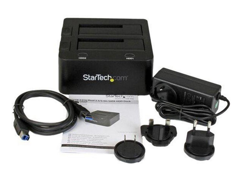 StarTech.com USB 3.0 Dual SSD/HDD Dock w/ UASP für 2.5/3.5in