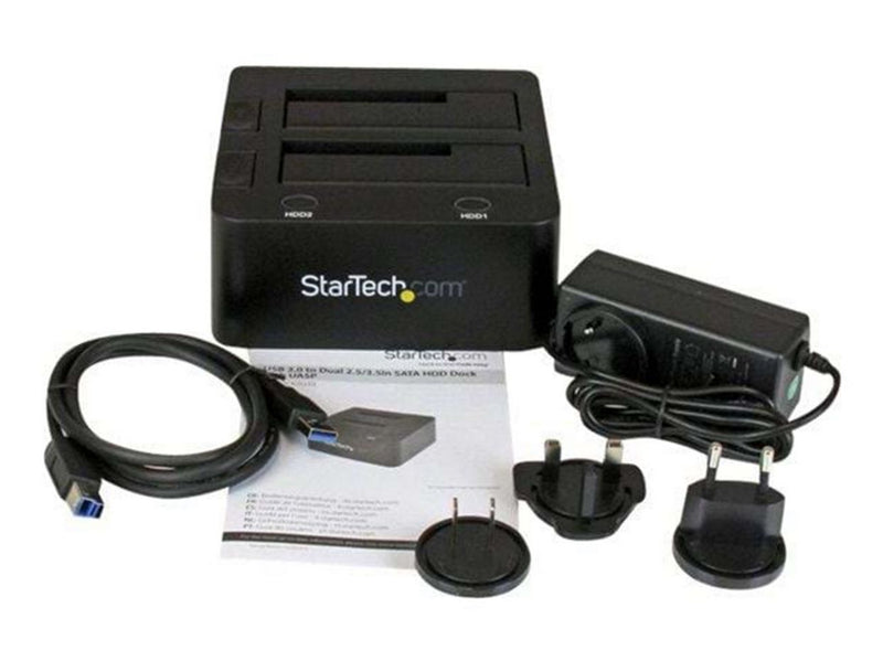 StarTech.com USB 3.0 Dual SSD/HDD Dock w/ UASP für 2.5/3.5in