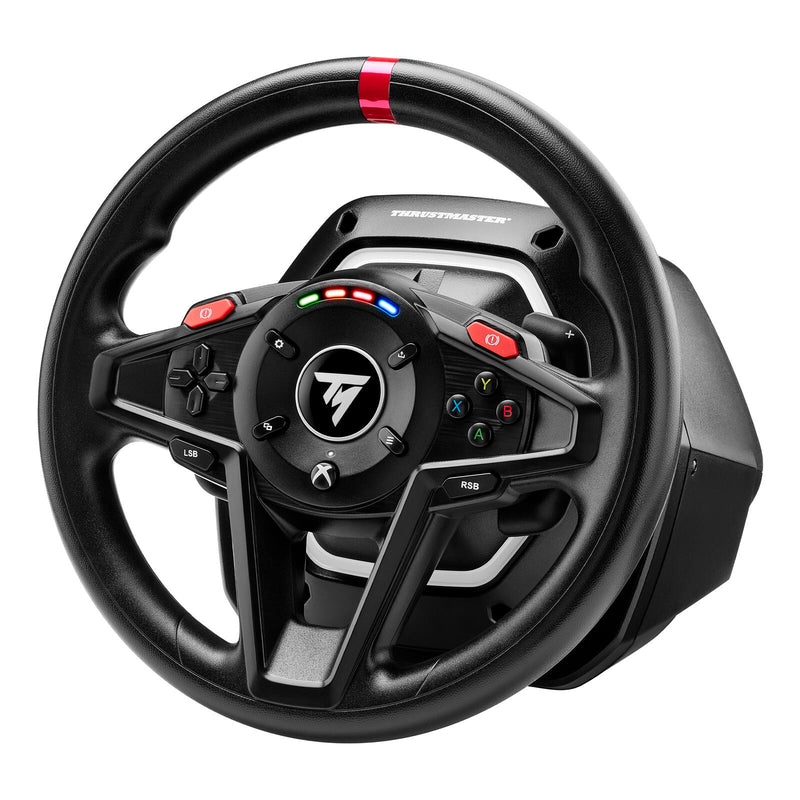 Thrustmaster T-128x Force Feedback Lenkrad & Pedale-Set für Microsoft Xbox One, Xbox Series S, Xbox Series X & PC